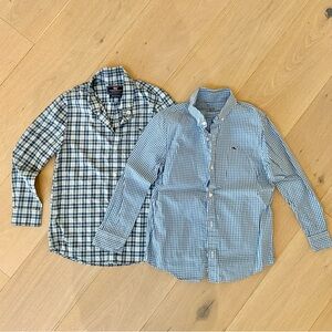 Vineyard Vines Boys Button-Up Shirts - Lot of 2 - size 7